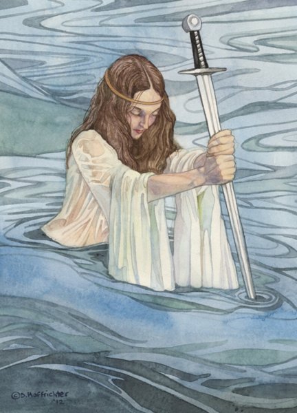 Владычица озера Король Артур