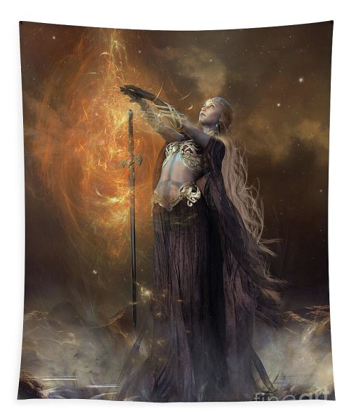 Владычица озера арт фэнтези