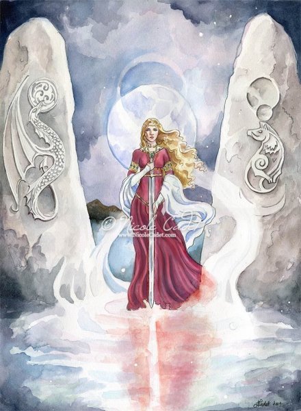 Владычица озера Король Артур арт