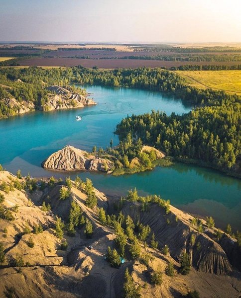Романцевские горы Кондуки голубые озера