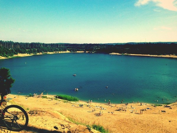 Глубокое озеро Казань