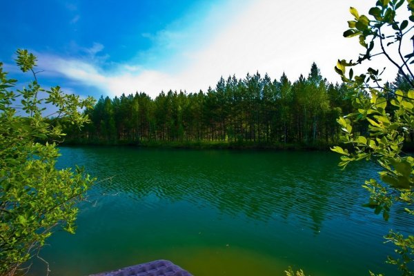 Голубое озеро Золотово Воскресенский