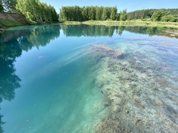 Озеро ключик Павловский район Нижегородской области