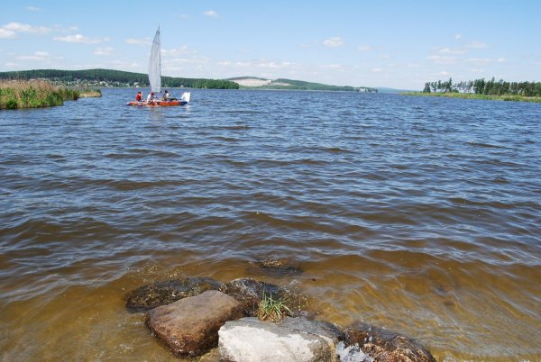 СУГРЭС Среднеуральск озеро
