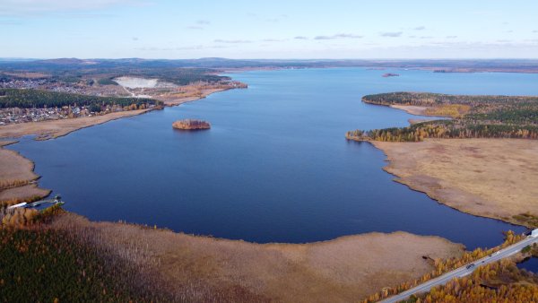 Верх Исетское озеро