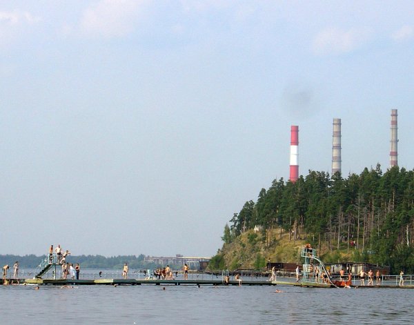 СУГРЭС Среднеуральск озеро