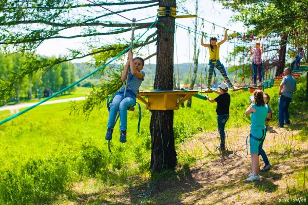 Веревочный парк Миасс Солнечная Долина