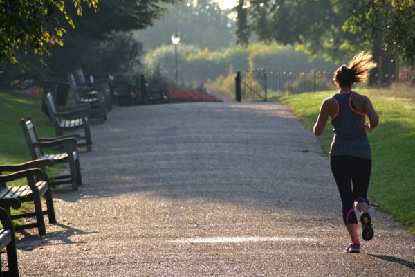 Бег в парке