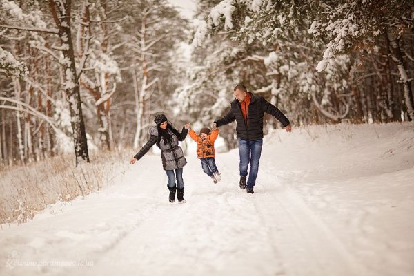 Прогулка в зимнем парке