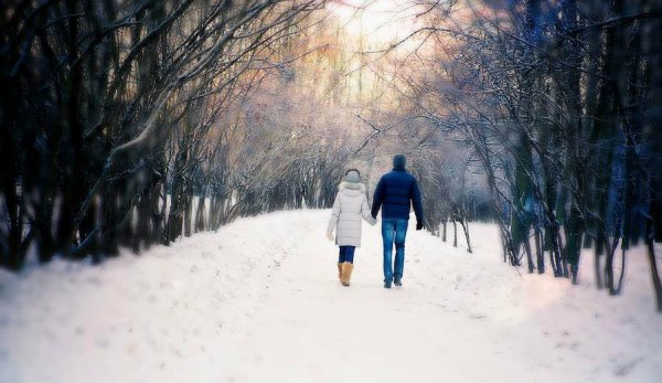 Прогулка в зимнем парке