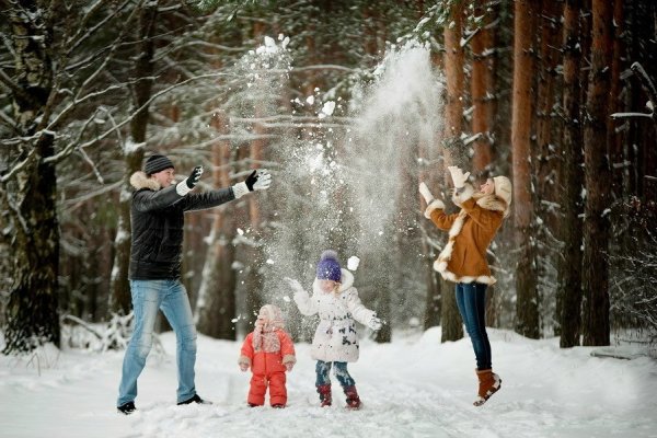Зимние прогулки с детьми
