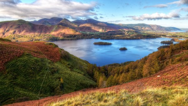 Озеро тумана, Озерный край, Кумбрия, Британия
