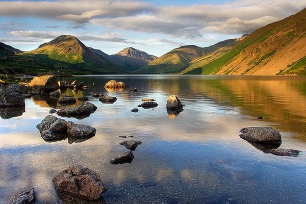 Северная Англия природа Lake District