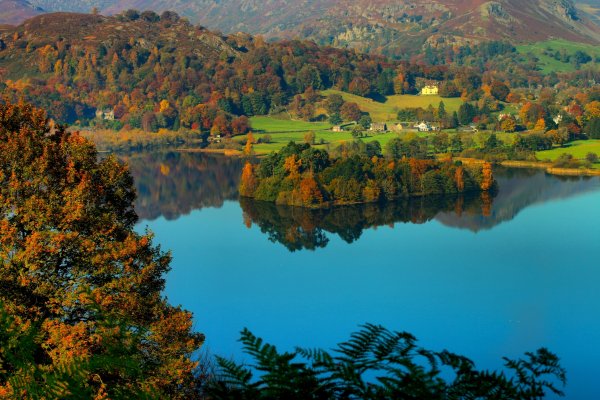 Лейк Дистрикт осень Англия