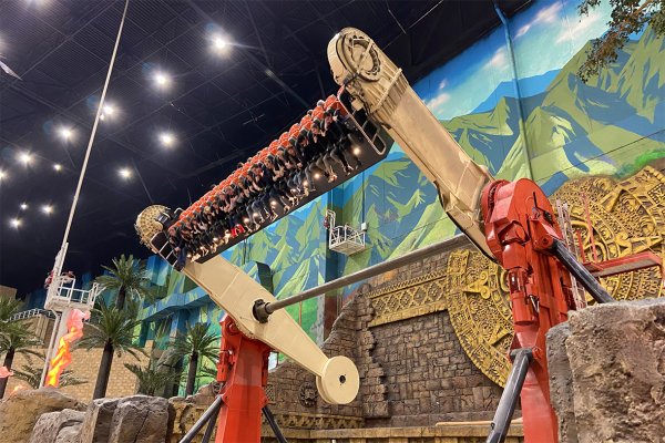 Храм огня аттракцион остров мечты