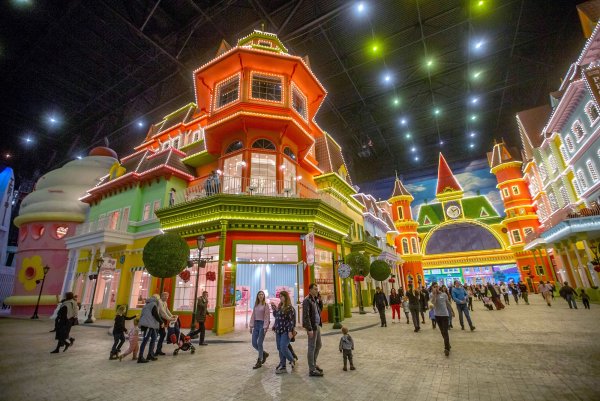 Парк аттракционов в Москве остров мечты