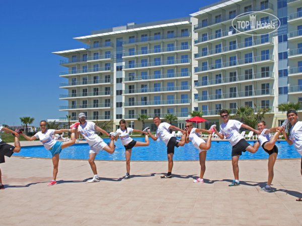 Пляж отеля ок Сочи парк