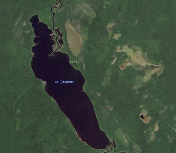 Чукаевское озеро Пермский край