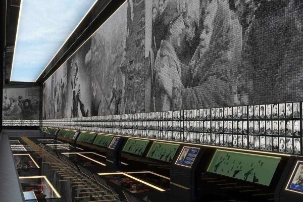 Галерея дорога памяти в парке Патриот