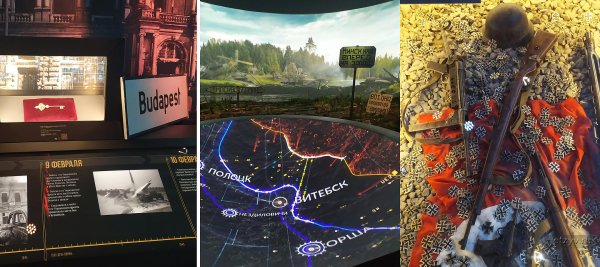 Музей в парке Патриот 1418 шагов