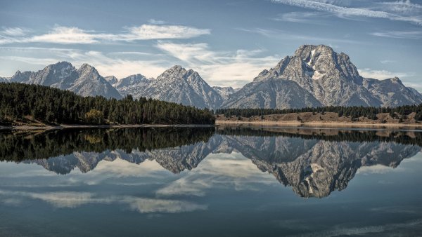 Национальный парк Гранд Тетон, гора Моран
