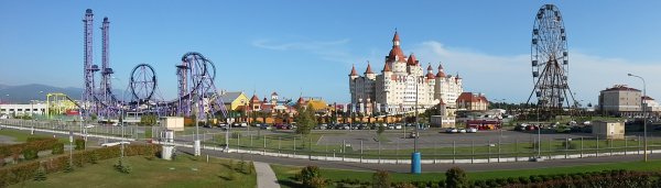 Имеретинский курорт Сочи парк аттракционы
