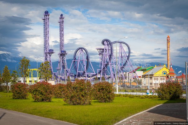 Олимп парк Сочи аттракционы