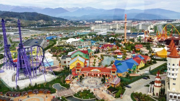 Парк аттракционов Адлер Олимпийский парк