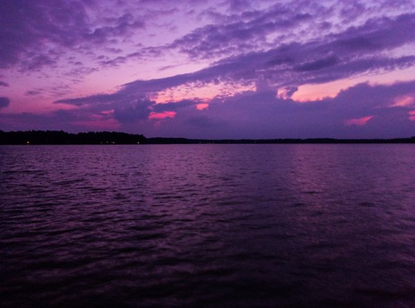 Фиолетовый закат