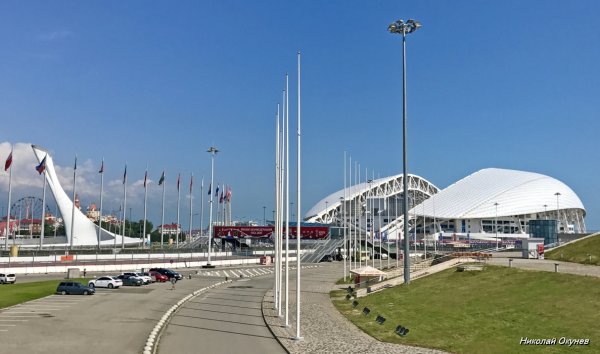 Мосты в Адлере Олимпийский парк