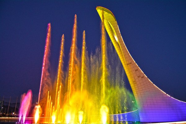 Фонтан Адлер Олимпийский парк