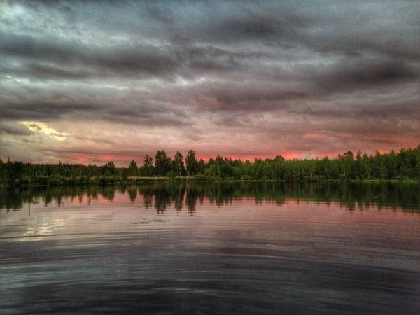 Карстовое озеро Солнечногорский район
