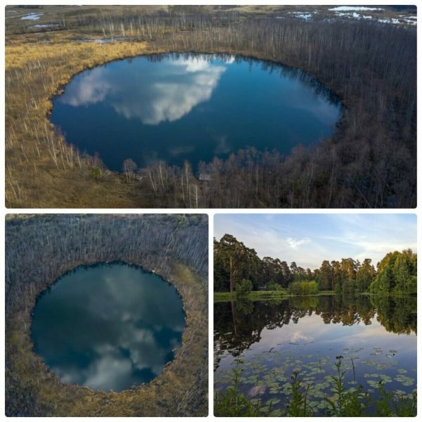 Круглое озеро в Солнечногорске