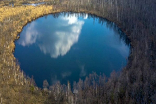 Бездонное озеро Вертлино