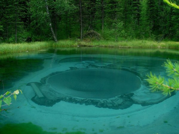 Голубое озеро Междуреченск