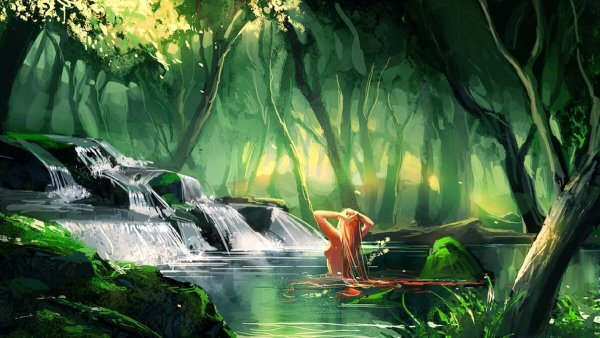 Озеро фэнтези