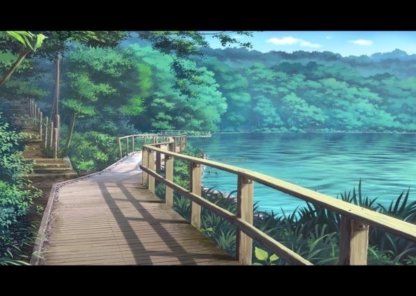 Аниме природа