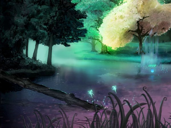 Сказочное озеро