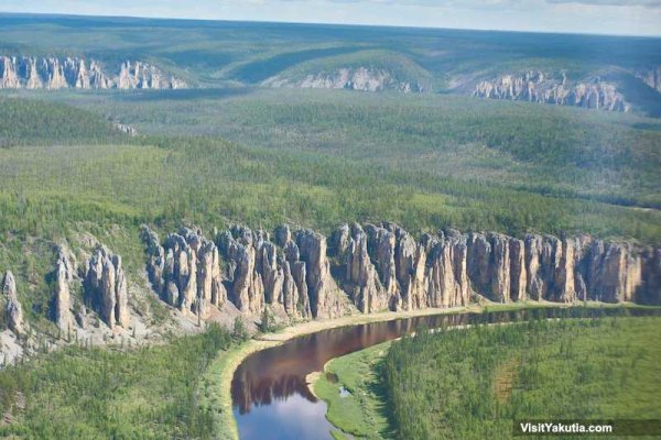Ленские столбы каменный лес Якутии