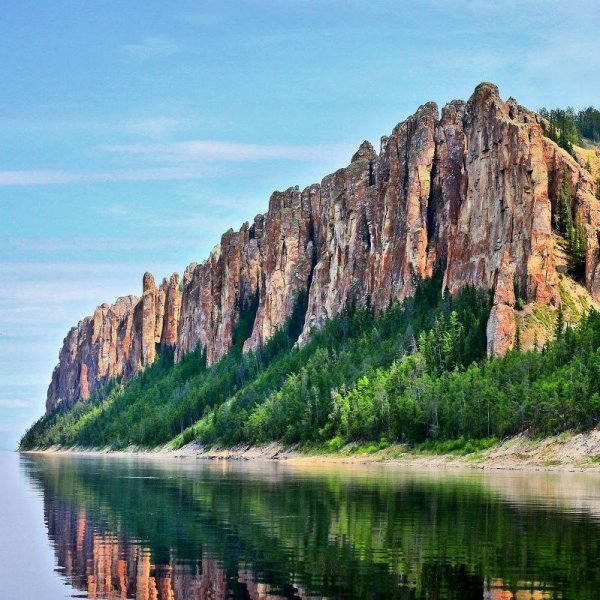 Река Лена Якутия