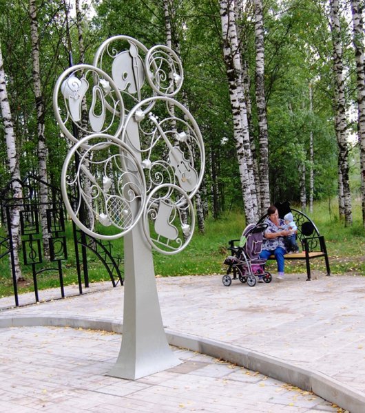 Колесо обозрения Сыктывкар Мичуринский парк