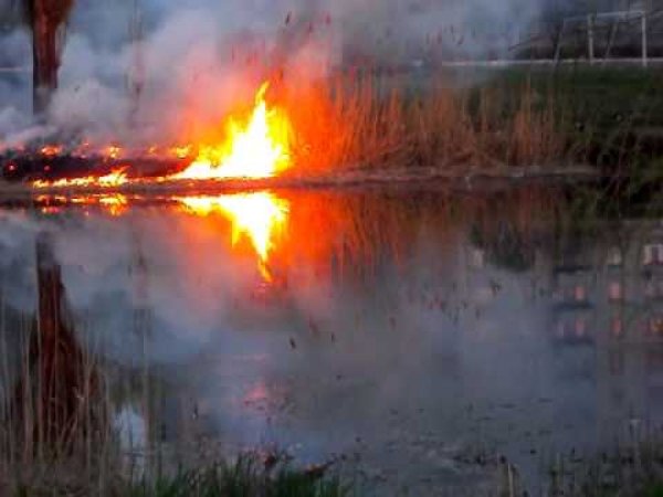 Горящее озеро Кахынайдах