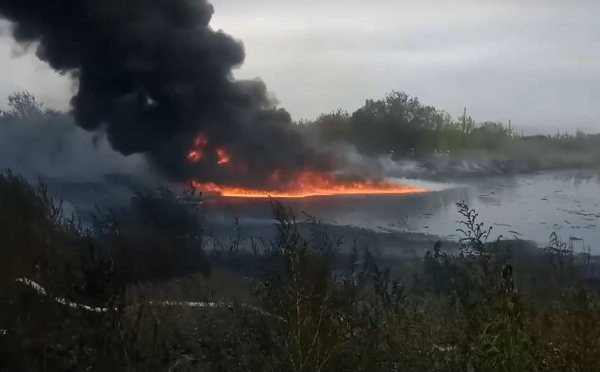 Озеро мазутное Самара