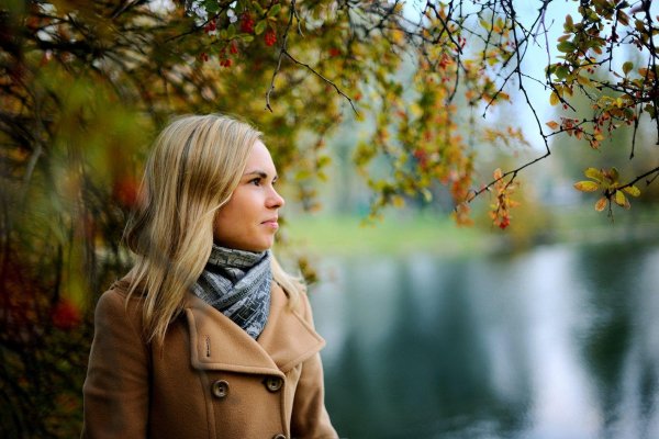 Девушка в парке