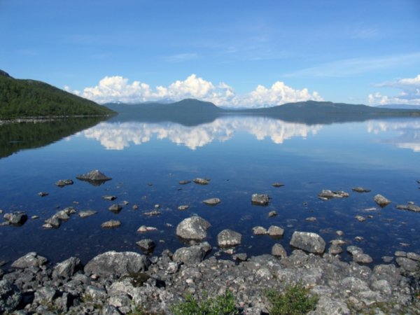 Озеро Труммен Швеция