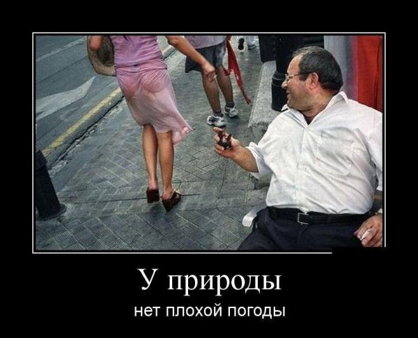 Веселые картинки про плохую погоду