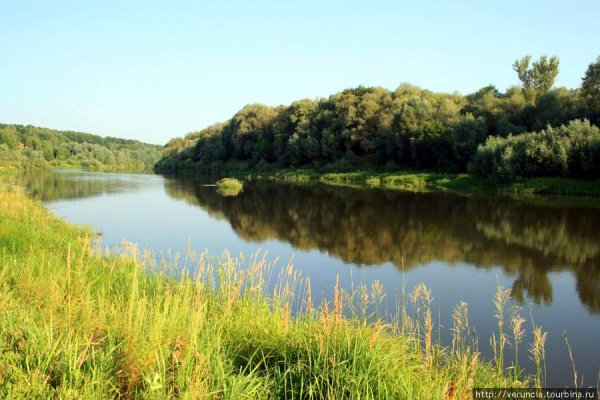 Река Мокша в Мордовии