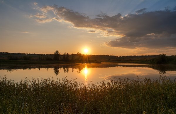Озеро бальзинское Мордовия
