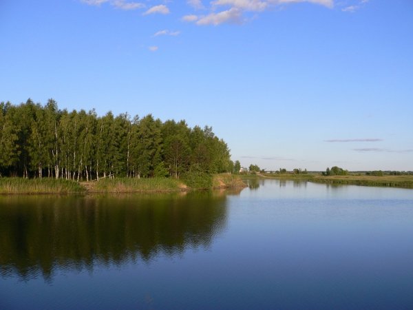 Река Мокша в Мордовии