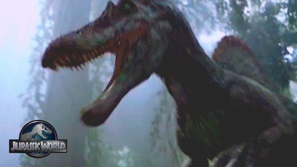 Динозавр Спинозавр парк Юрского периода 3